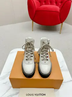 Louis Vuitton Martin boots lace-up ankle boots