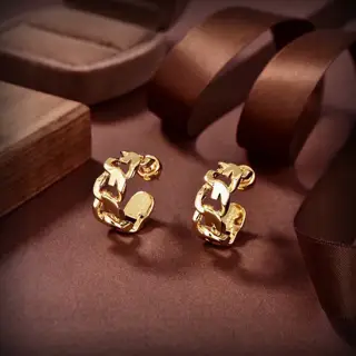 Givenchy earrings. I love the infinity symbol
