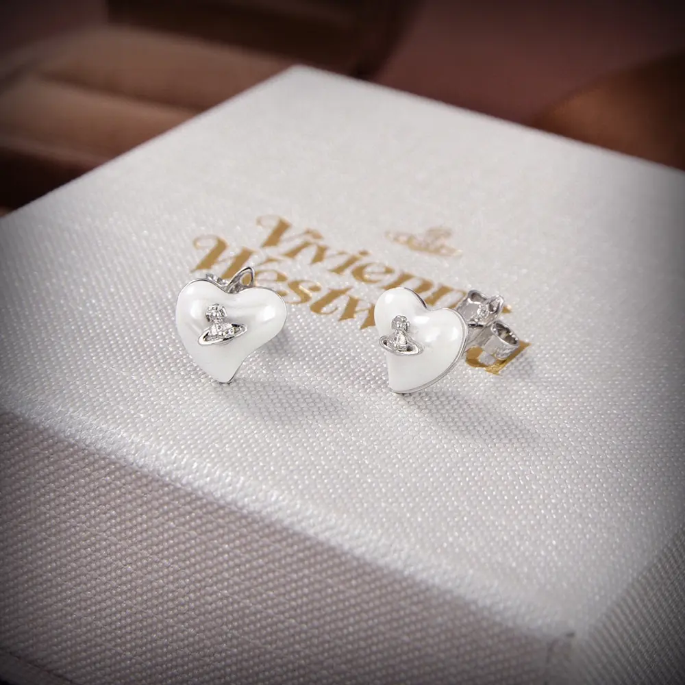 Vivienne Westwood Saturn earrings Elegant and refined design