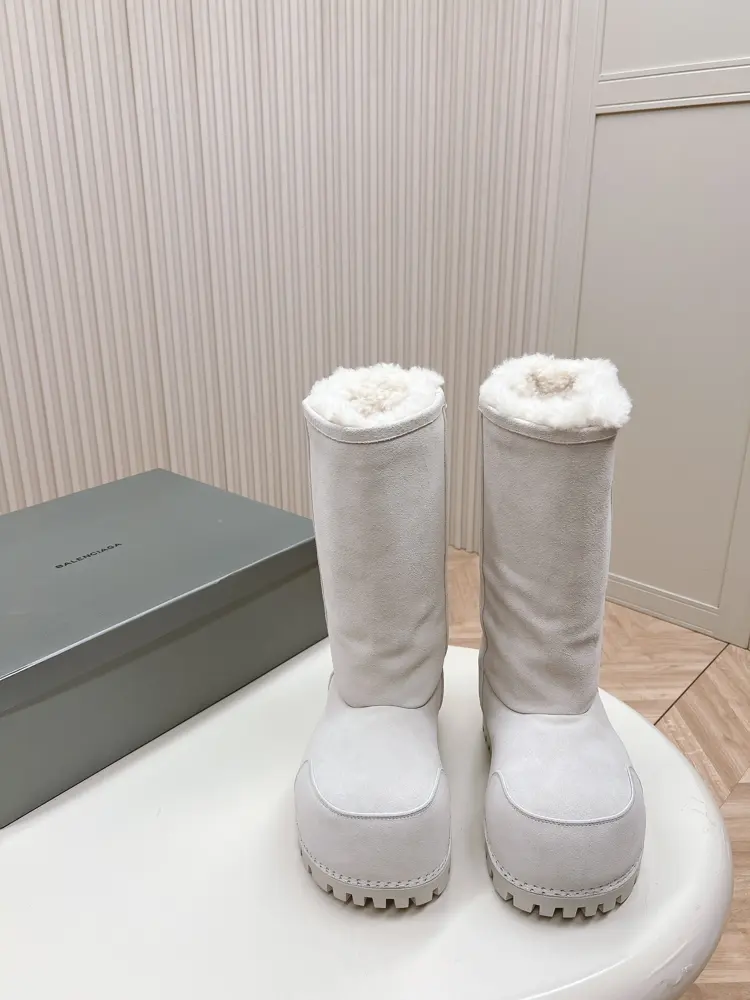 BALENCIAGA Big Toe Snow Boots Couple Style