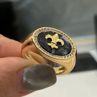Chrome Hearts diamond ring for men and women