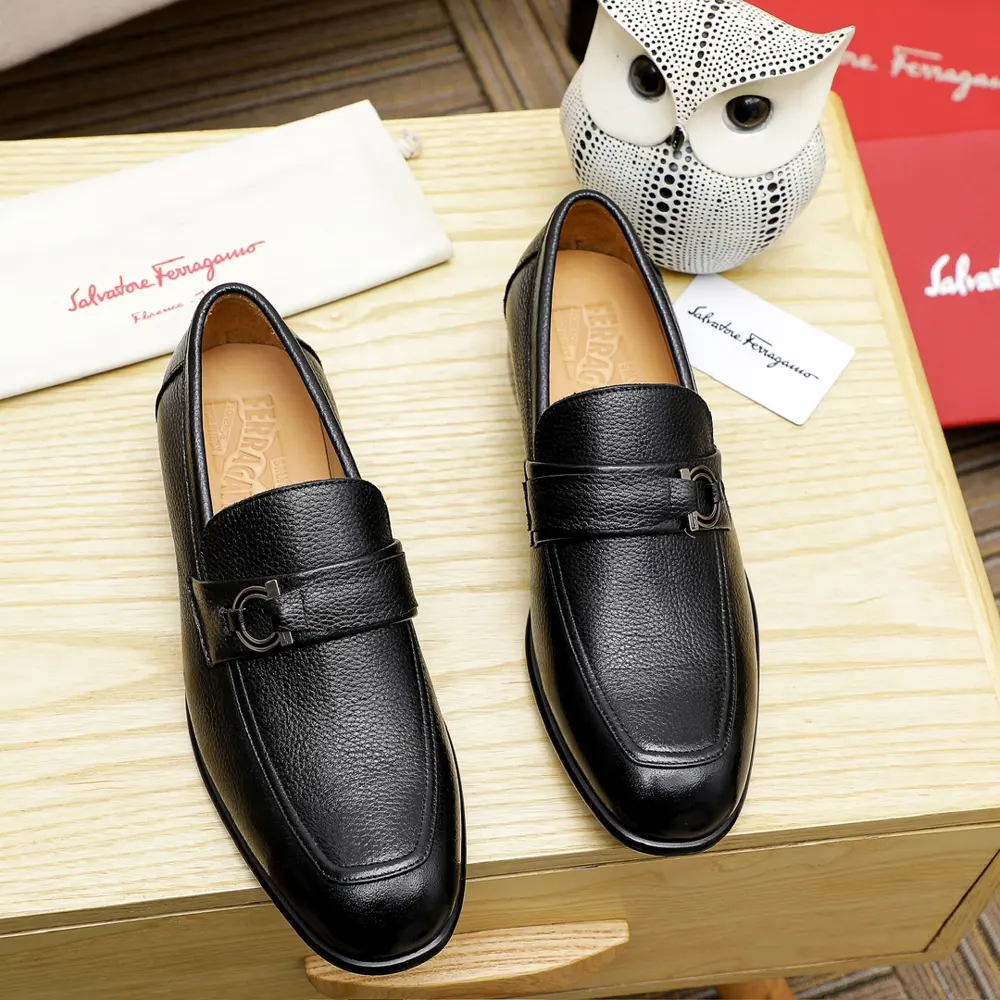 Salvatore Ferragamo casual slip-on shoes Official website original 1:1 mold