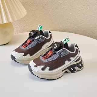 Salomon XT-SLATE leather series rotating button children’s shoes