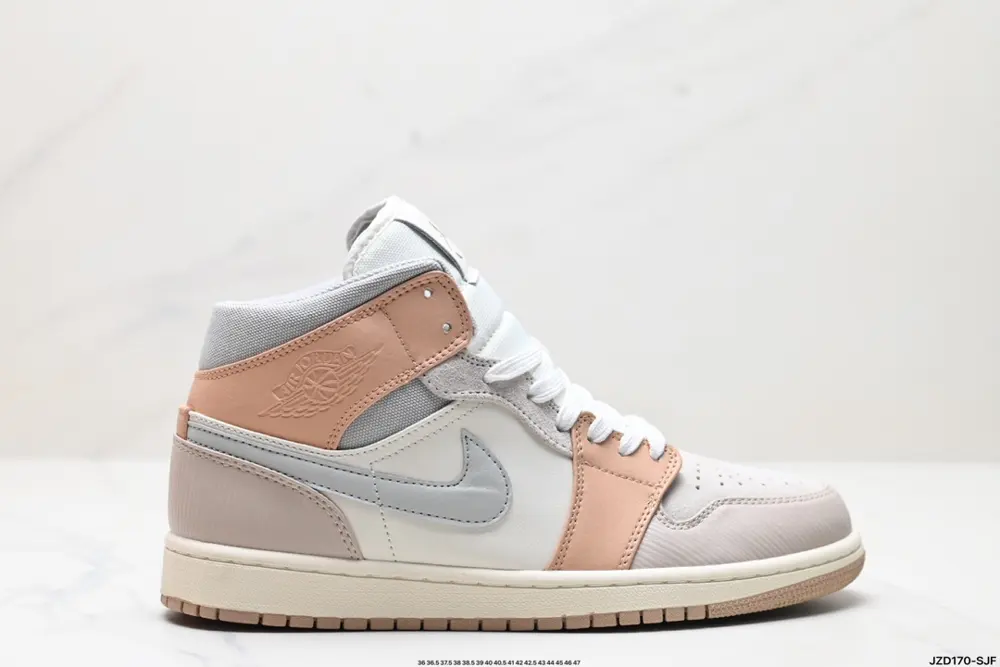 NIKE Air Jordan 1 Retro Mid AJ1 Jordan Generation Mid-top Classic Retro Culture Leisure CZ4385-016