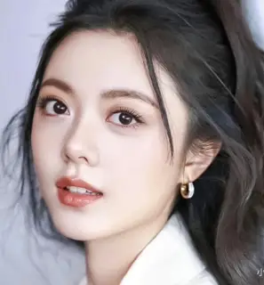 miumiu enamel letter hoop earrings