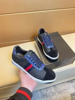 Gucci casual shoes are a must-have for trendy men Original brand imported from Italy