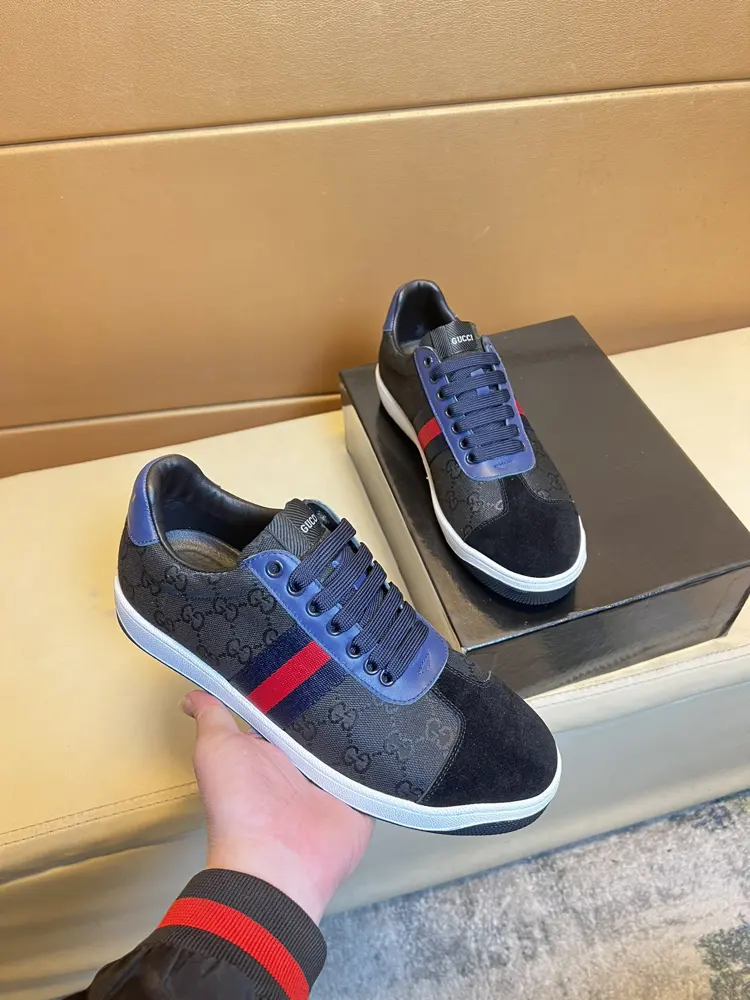 Gucci casual shoes are a must-have for trendy men Original brand imported from Italy