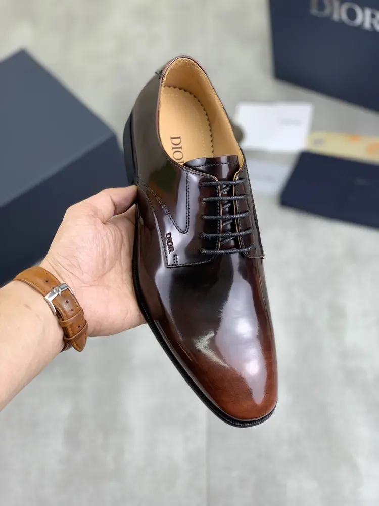 Dior high-end leather shoes