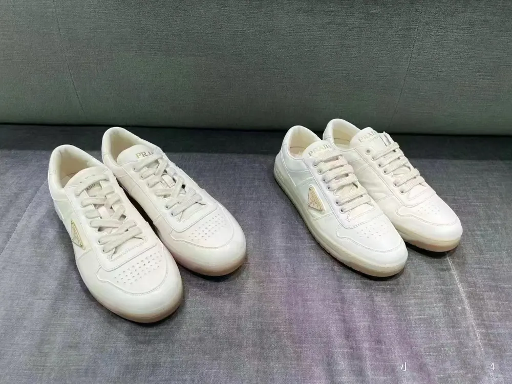 Prada men’s leather sneakers