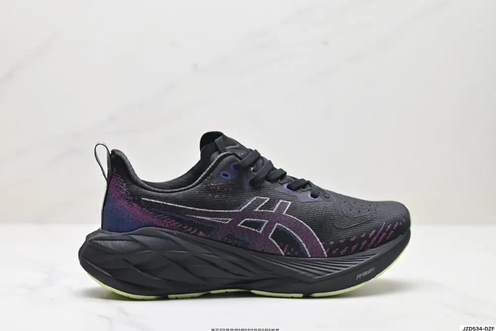 ASICS/Asics breathable mesh upper with some synthetic leather material using new AHAR+ 1011B850-300