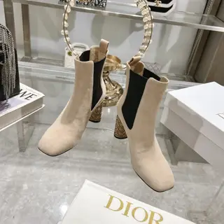 Dior 2024 autumn and winter new Icon series knight women’s boots celebrity style CD letter