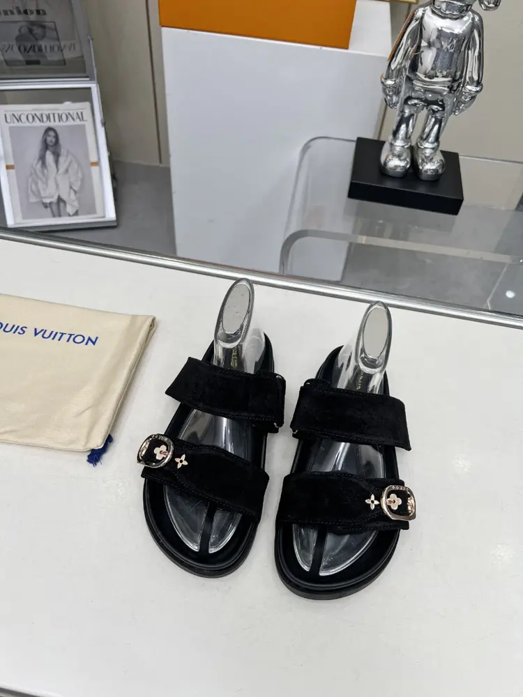 Louis Vuitton slippers are now on sale