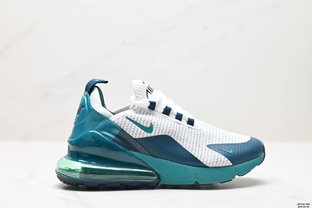 Nike Air Max 270 React Air Cushion Shock Absorption Wear-Resistant Casual Running Shoes AQ9164-102