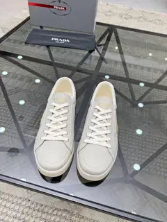 Prada men’s leather sneakers