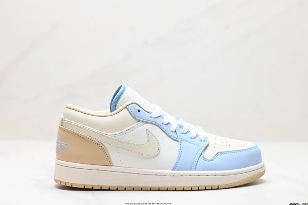 Nike Air Jordan 1 Low AJ1 Joe 1 low-top casual sneakers synchronized with official colors HQ4186-111