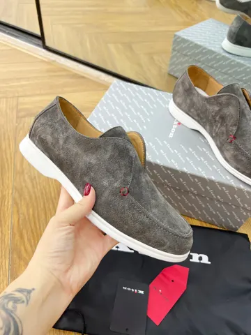Kiton casual slip-on shoes