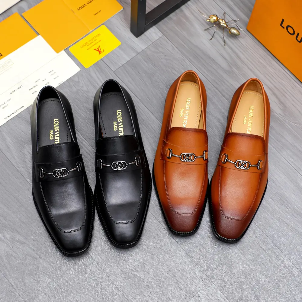 Louis Vuitton business formal leather shoes