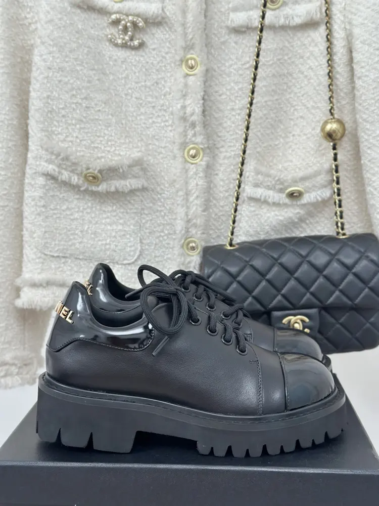 Chanel classic retro thick sole Shoes