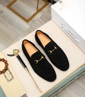 Gucci formal shoes Italy Imported cowhide + top imported water-dyed cowhide lining Finely
