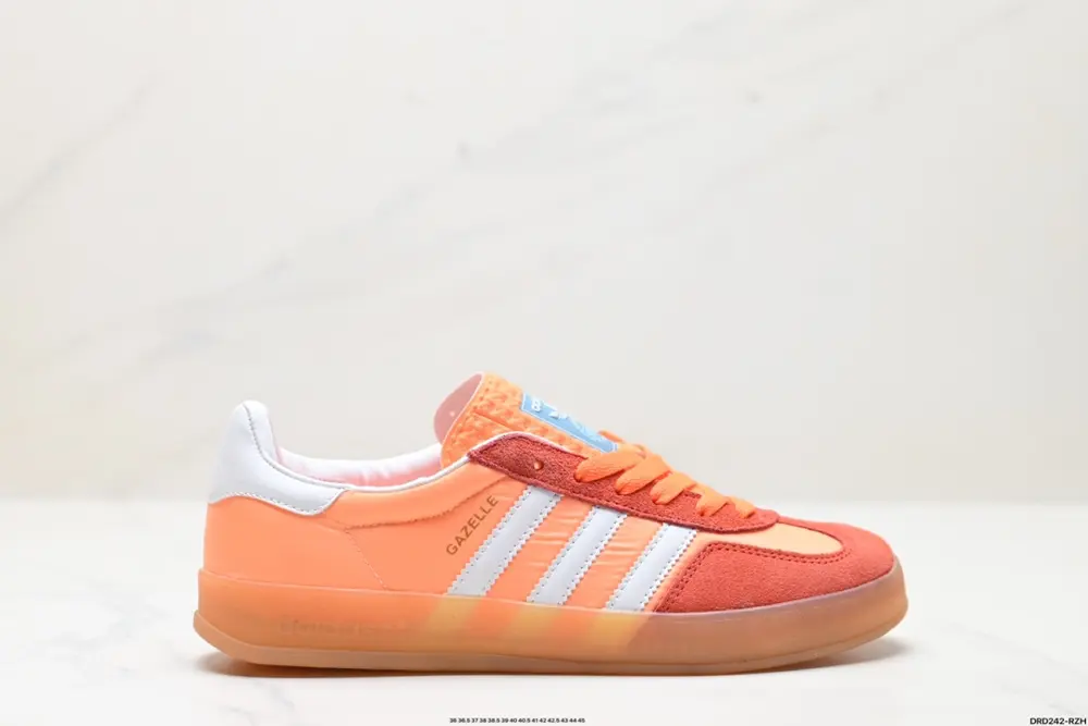 adidas Originals Gazelle Indoor clover casual non-slip wear-resistant low-top sneakers