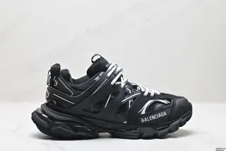 Balenciaga Sneaker Tess s.Gomma MAILLE WHITE/ORANGE 3.0 generation three generations of 542436