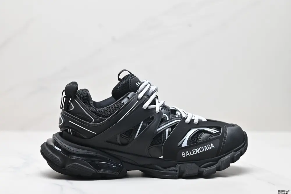 Balenciaga Sneaker Tess s.Gomma MAILLE WHITE/ORANGE 3.0 generation three generations of 542436