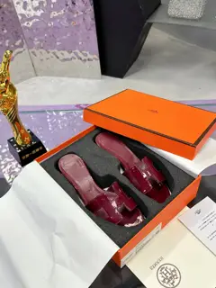Hermès H slippers