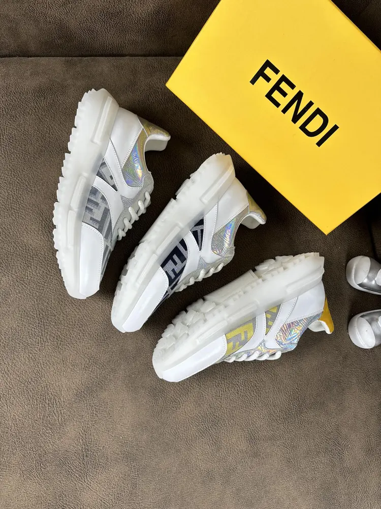 Fendi casual sneakers 2024 new models are carefully crafted and set off the whole scene