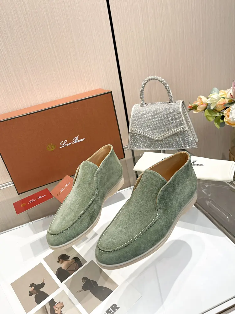 Loro piana mid-top classic loafers