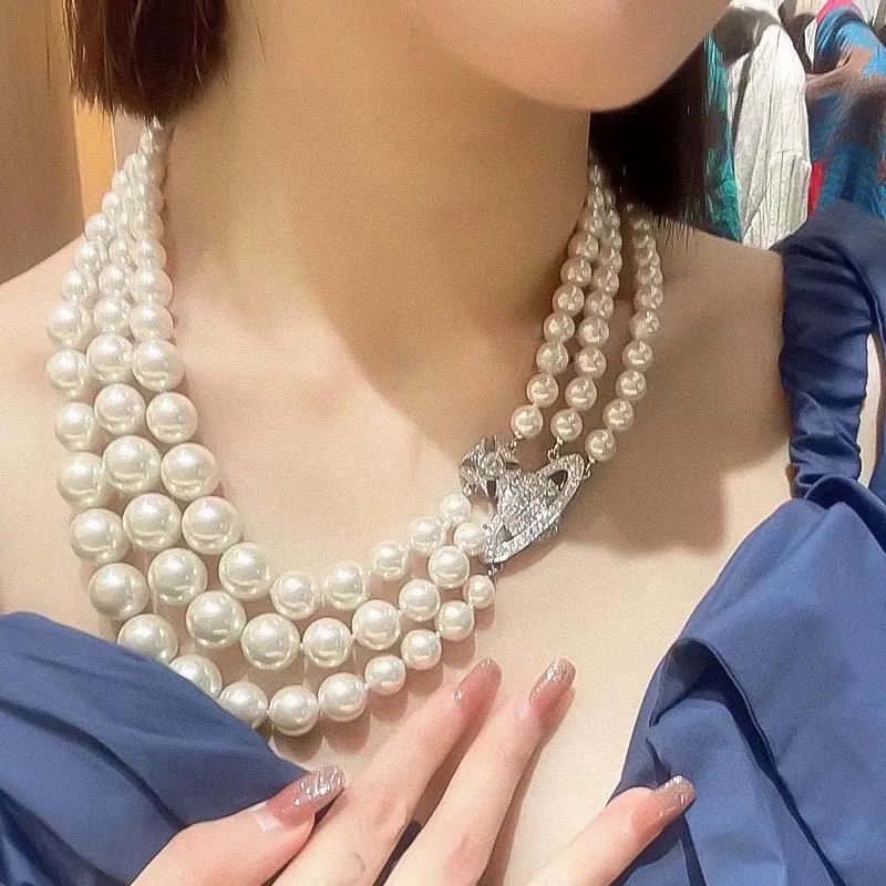 Vivienne Westwood Saturn necklace