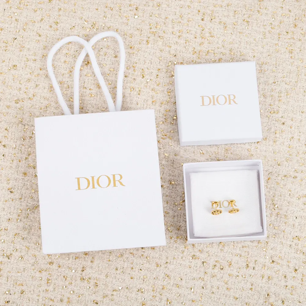 Dior Malachite Earrings