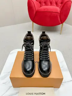 Louis Vuitton Martin boots lace-up ankle boots