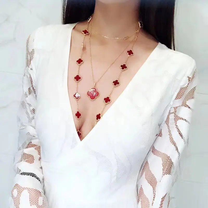 Van Cleef & Arpels Twenty-leaf Clover Necklace