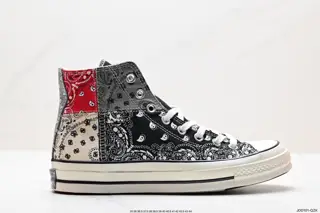 Converse classic 1970S Samsung black label casual all-match high-top skateboard shoes 169881C