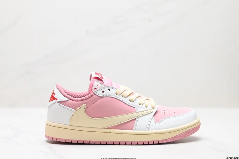 Nike AJ1 reverse hook Travis Scott x Air Jordan 1 ” Reverse Mocha “AJ1 Joe 1 TS Lightning LX1988-900