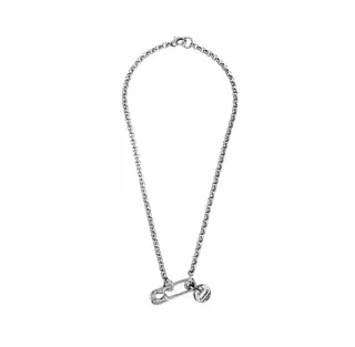 Vivienne Westwood Large Paperclip Necklace Classic Saturn Pin Necklace