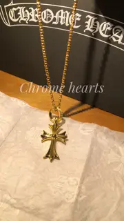Chrome hearts cross necklace