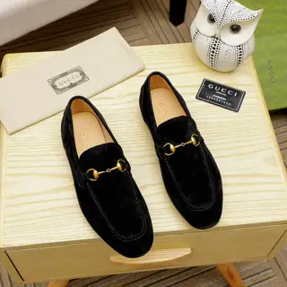 Gucci men’s business formal leather shoes New models synchronized with Hong Kong counters