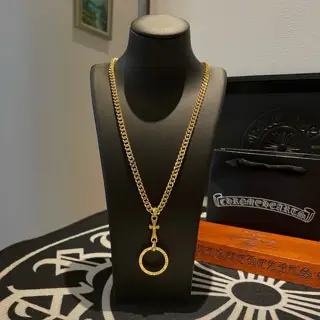 Chrome Hearts classic gold necklace