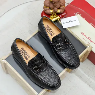 Salvatore Ferragamo casual slip-on shoes Official website original 1:1 mold
