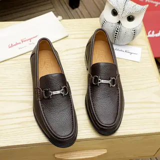 Salvatore Ferragamo casual slip-on shoes Official website original 1:1 mold