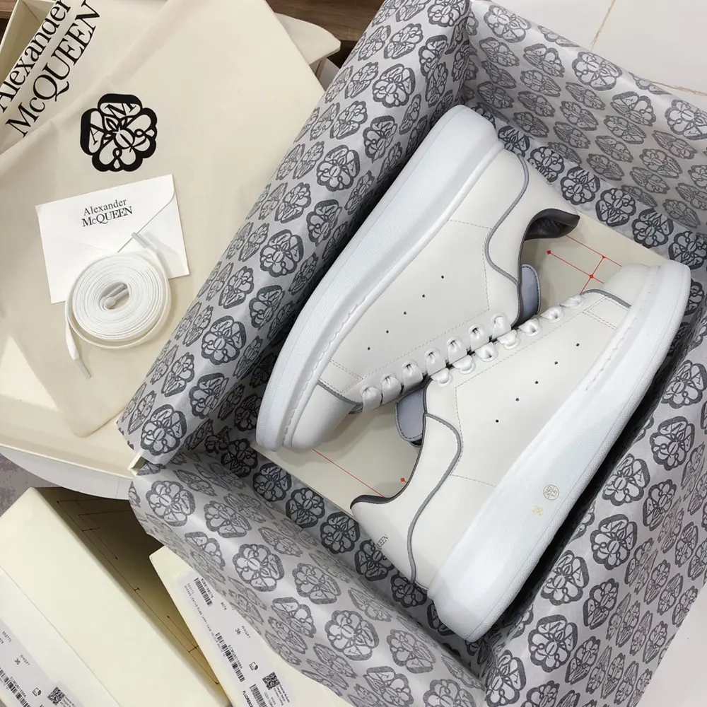 Alexander McQueen white shoes