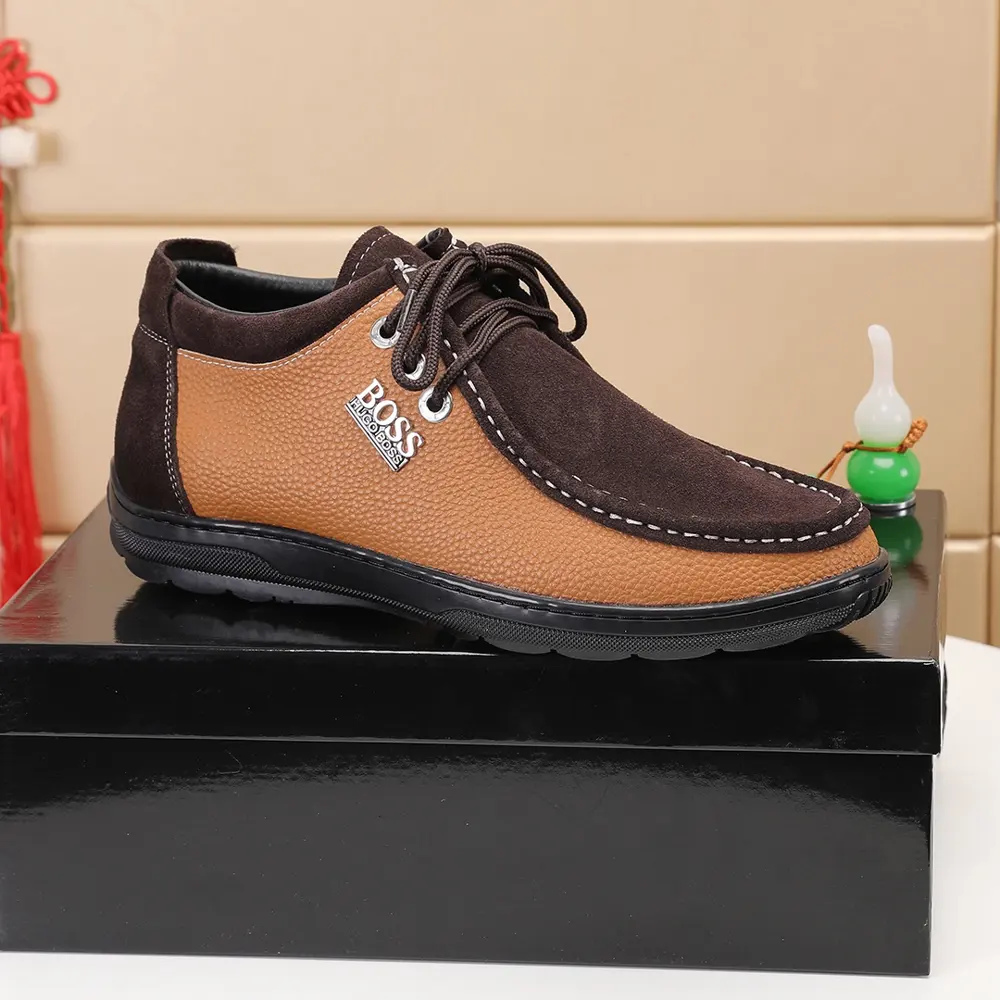 Boss 2024 new leather shoes