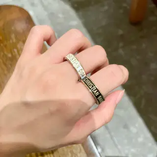 Dior full diamond fashion series ring