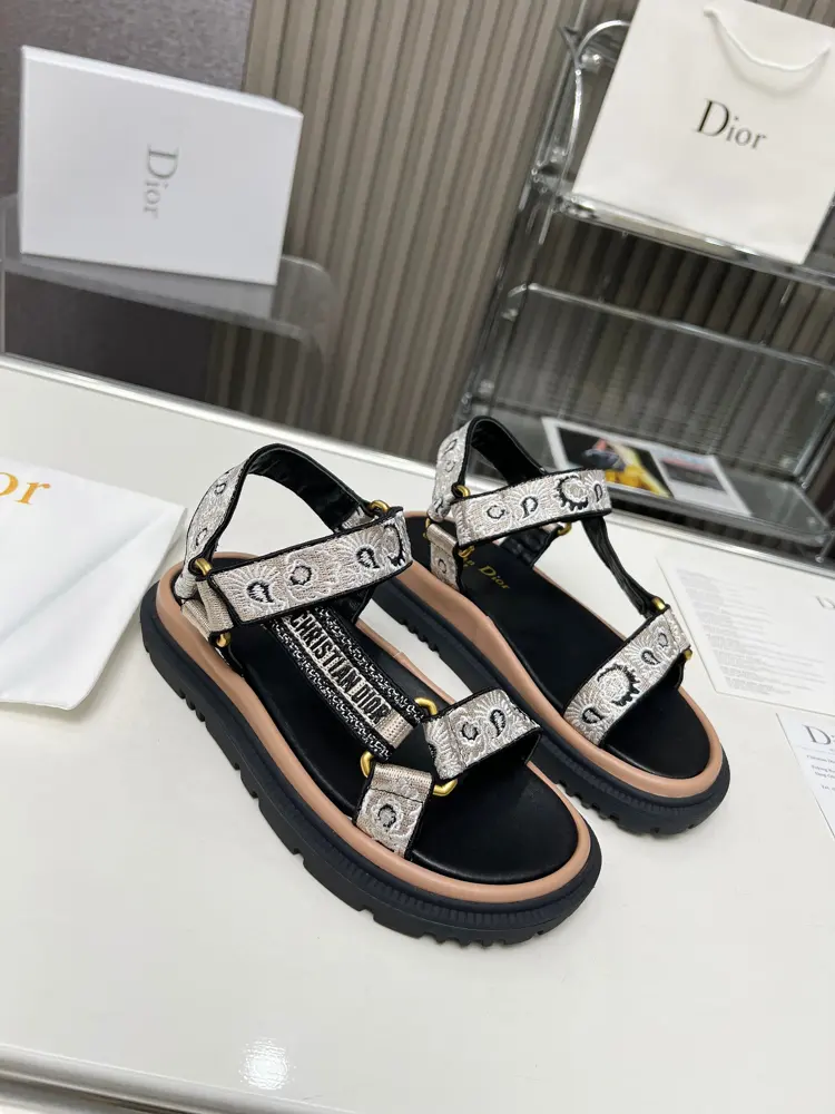 Dior Velcro sandals