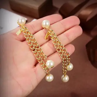 Celine pearl earrings