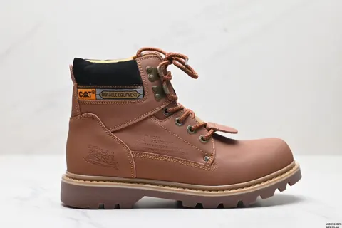 CAT steel toe anti-smash Martin boots men’s high-top work boots autumn big toe shoes