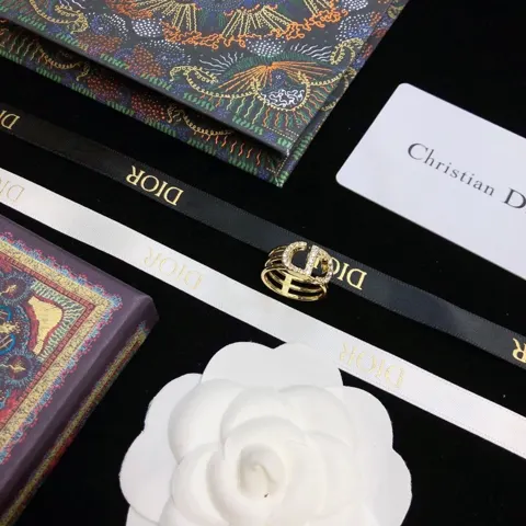 DIOR CD ring The same brass material as the counter