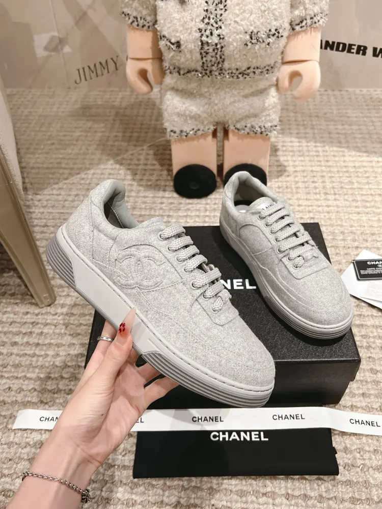 Chanel casual sports shoes