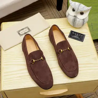 Gucci men’s business formal leather shoes New models synchronized with Hong Kong counters